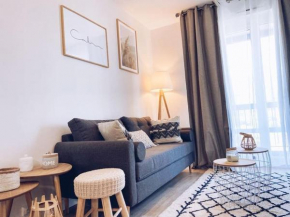 Superbe: parking gratuit + wifi puissant + balcon